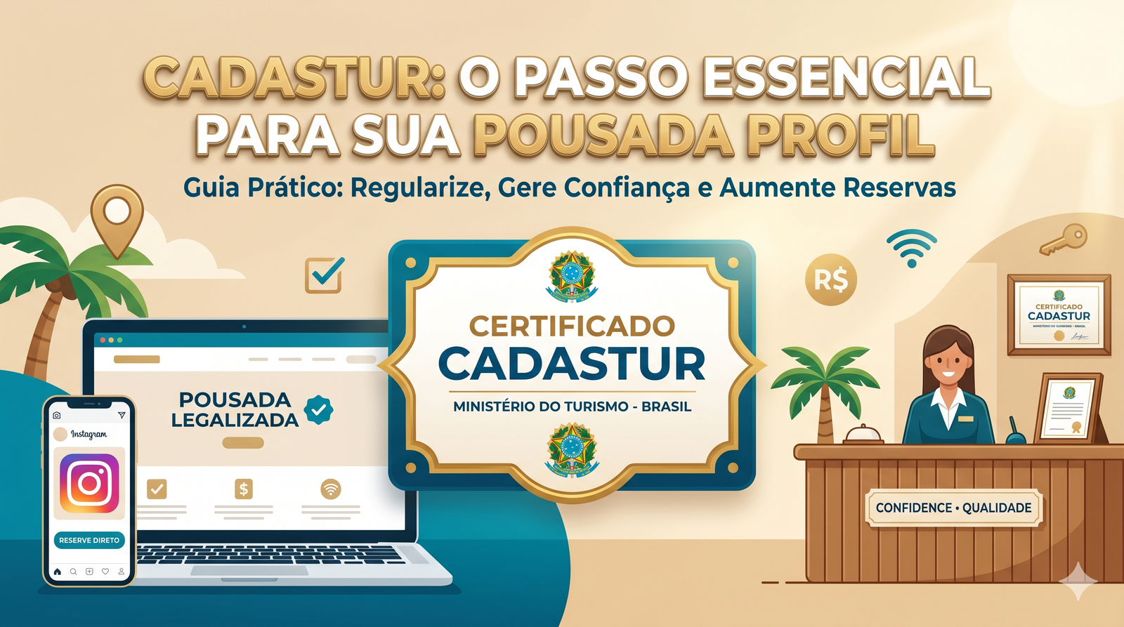 cadastur como cadastrar pousada